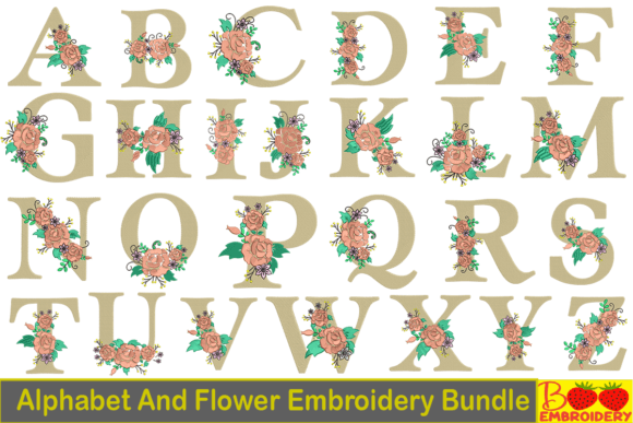 Alphabet and Flower Embroidery Bundle Review: A Sweet Touch for Handmade Gifts