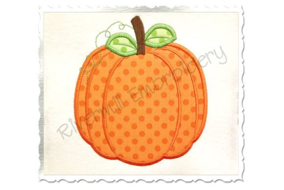 Applique Pumpkin Embroidery Design Review for Handmade Gifts