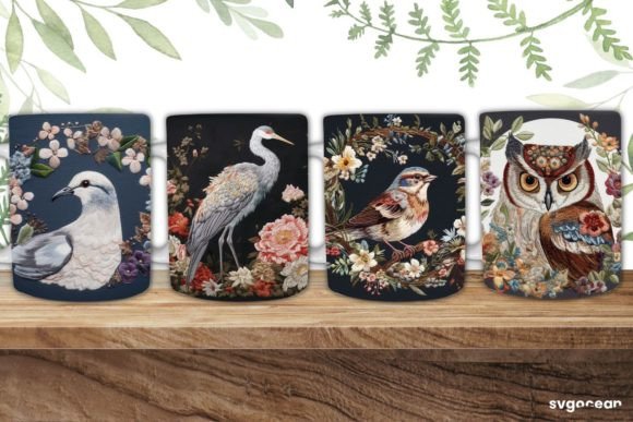 Bird Embroidery Mug 11 Oz Bundle Review for Boutique Sweatshirt Projects