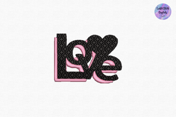 Black Pink Love Embroidery Design Review for Seasonal Projects