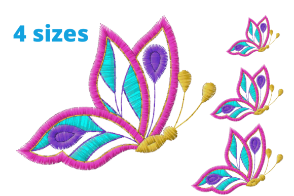 Butterfly Embroidery Review for Boutique Sweatshirts