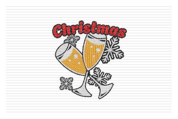Christmas Drink Party Embroidery Glass Review for Real Projects