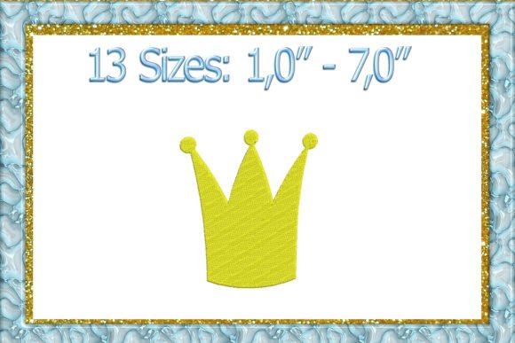 Crown Embroidery Design: A Royal Touch for Boutique Sweatshirts