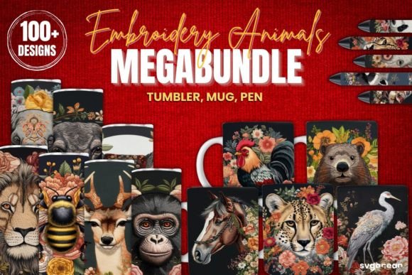 Embroidery Animals Sublimation Megabundle Review
