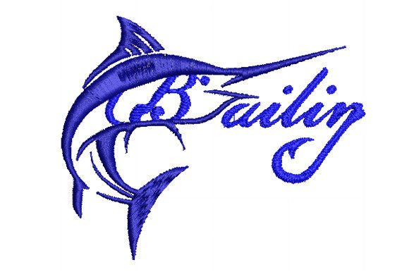 Marlin Bailing Logo Embroidery Review for Seasonal Creations