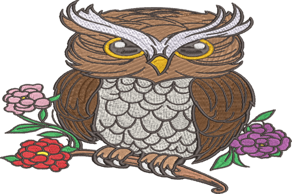 Owl Machine Embroidery Design Review: A Natural Fit for Cozy Projects