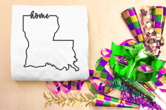 Review: Louisiana Home State Outline Embroidery for Seasonal Projects