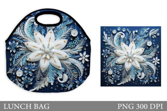 Winter Embroidery Lunch Bag Sublimation Review