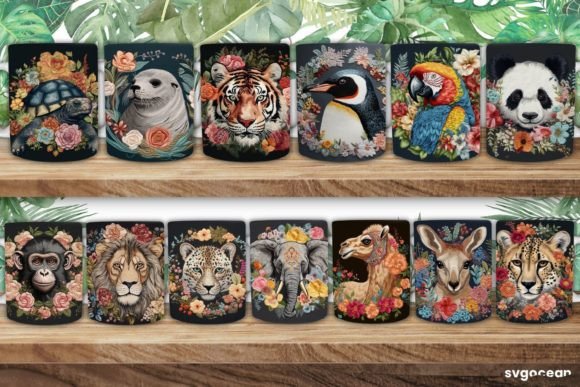 Zoo Embroidery Animals Mug 11 Oz Review for Personalized Gift Makers